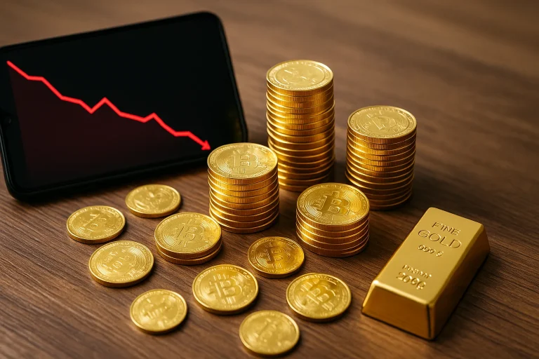 Ilustrasi kerugian investasi emas di BRImo akibat fluktuasi harga dan biaya tambahan.