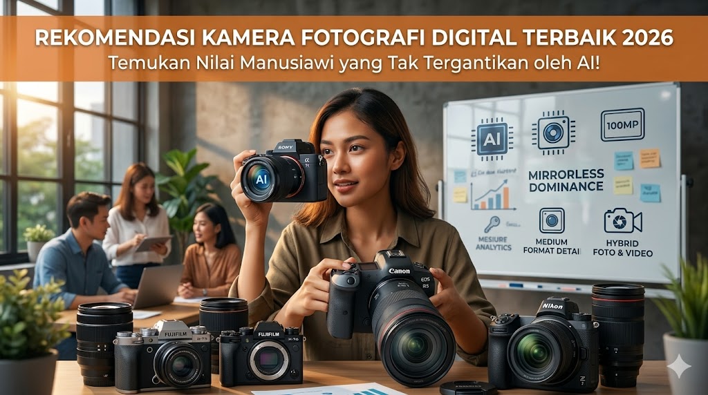 Rekomendasi Kamera Fotografi Digital Terbaik 2026