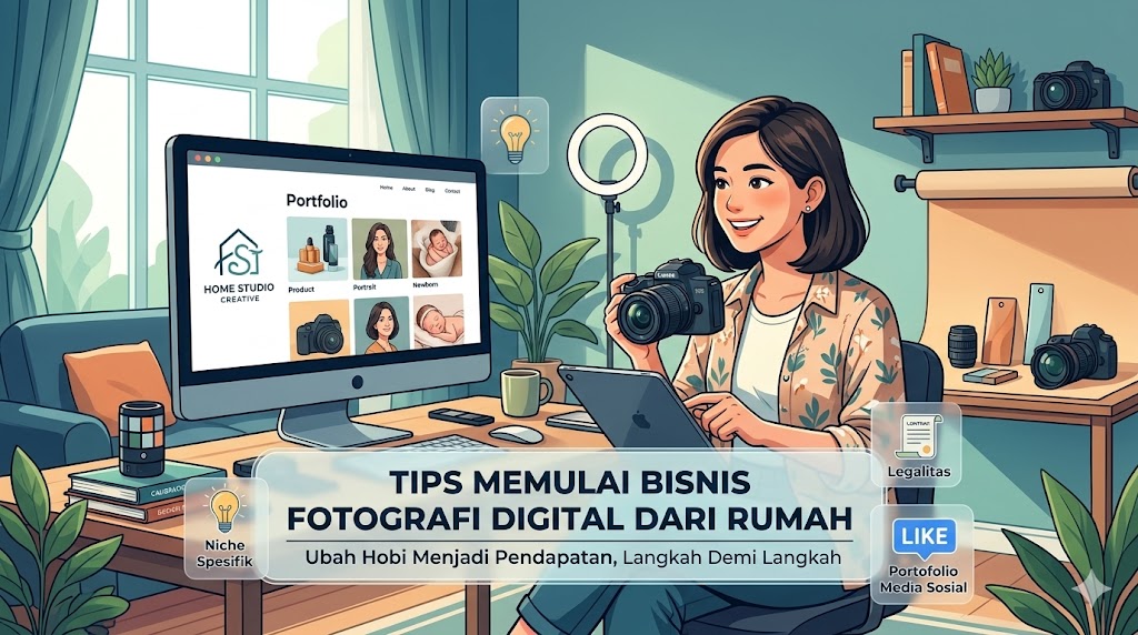 Tips Memulai Bisnis Fotografi Digital dari Rumah