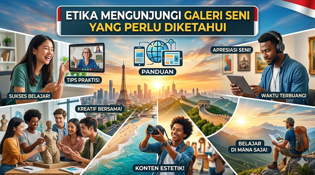 Etika Mengunjungi Galeri Seni yang Perlu Diketahui