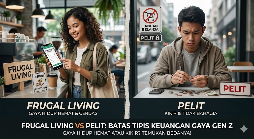 Frugal Living vs Pelit: Batas Tipis Mengelola Keuangan Gaya Gen Z