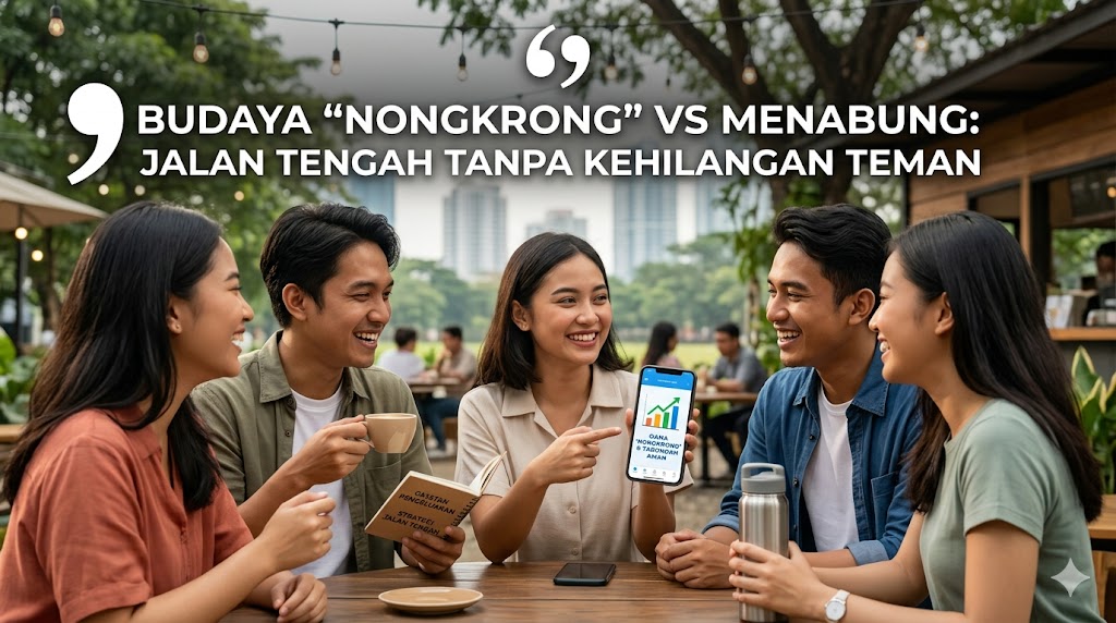 Budaya "Nongkrong" vs Menabung: Jalan Tengah Tanpa Kehilangan Teman.