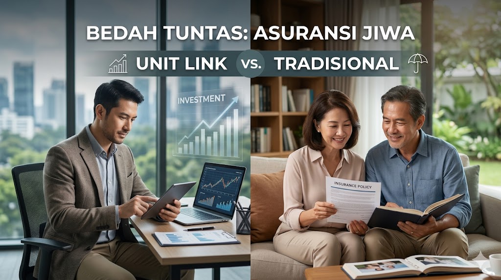 Bedah Tuntas: Asuransi Jiwa Unit Link vs Tradisional, Untung Mana?