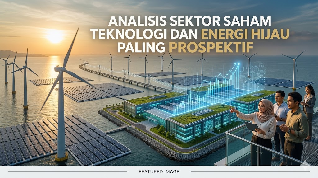 analisis sektor saham teknologi dan energi hijau paling prospektif