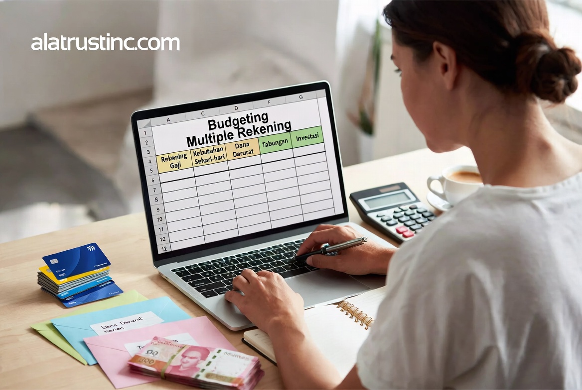 Cara mengatur banyak rekening untuk berbagai kebutuhan (budgeting)
